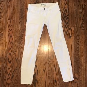 White Abercrombie Skinny Denim- sz 16